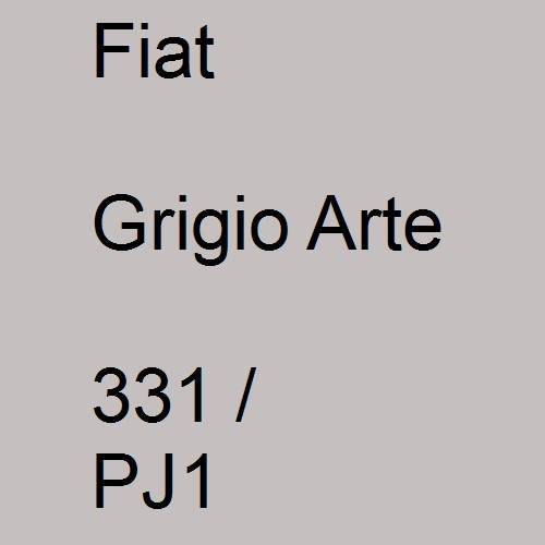 Fiat, Grigio Arte, 331 / PJ1.